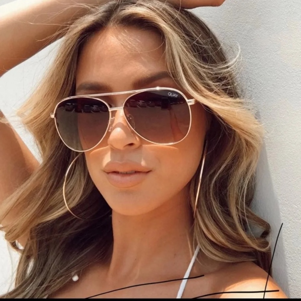 Quay High Key Oversized Aviators